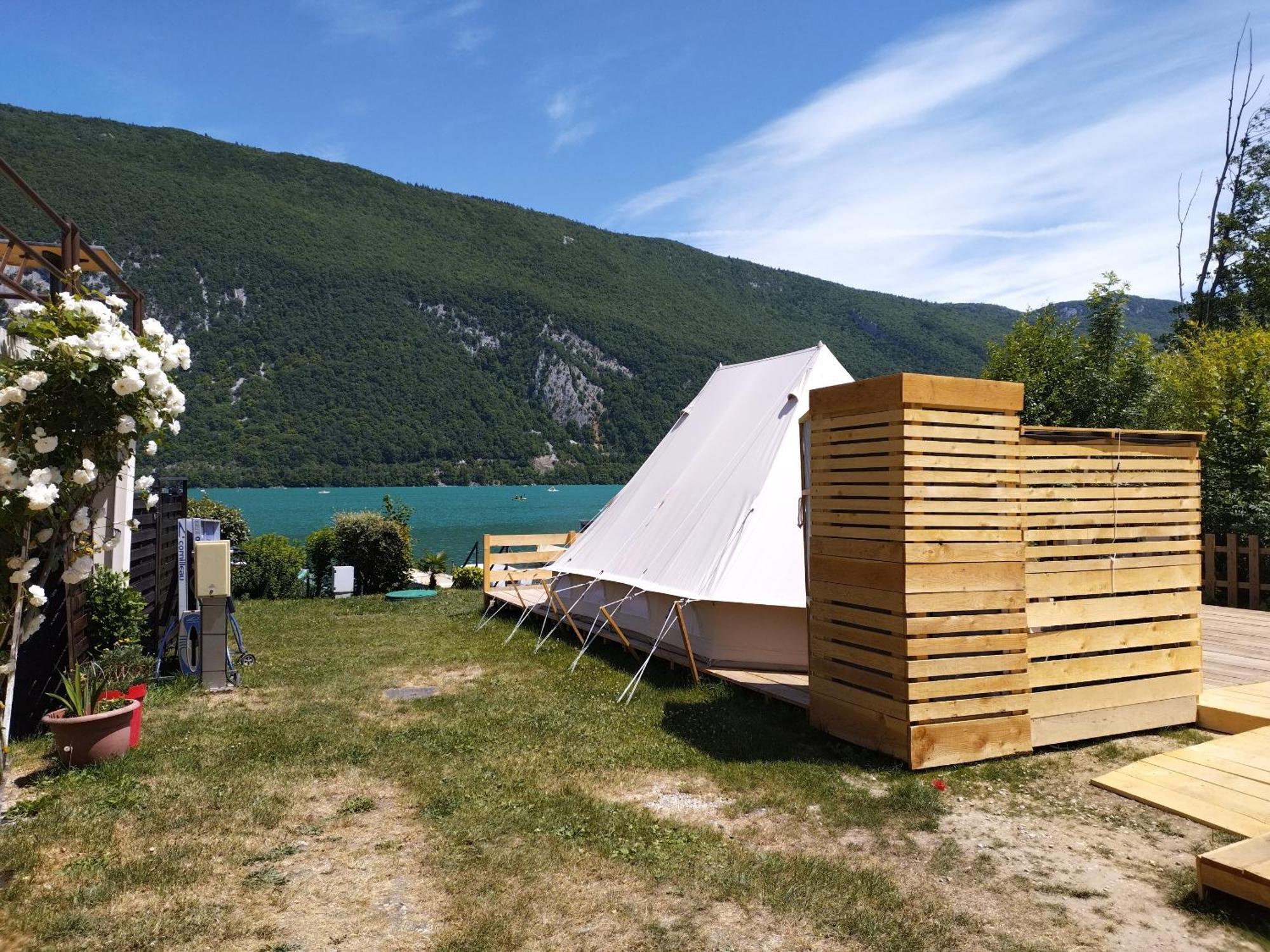 Camping Le Hameau Des Pecheurs Hotel Novalaise Eksteriør billede